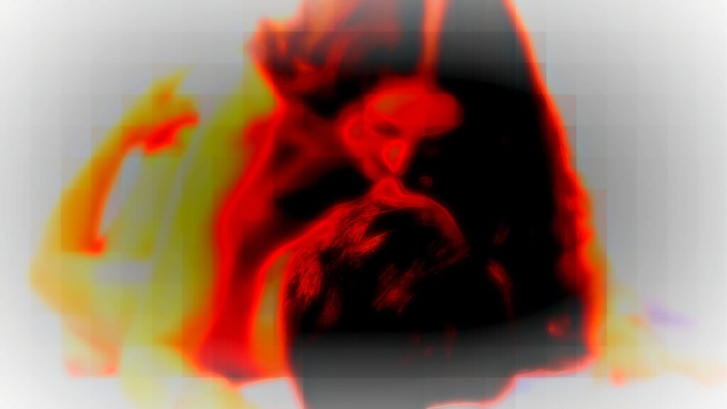 Paar in einer sinnlichen Position. Frau liegt auf Mann.